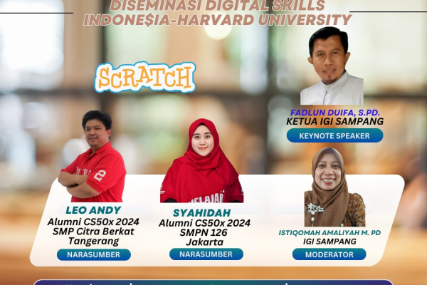 Diseminasi Digital Skills Indonesia -Pengenalan Scratch